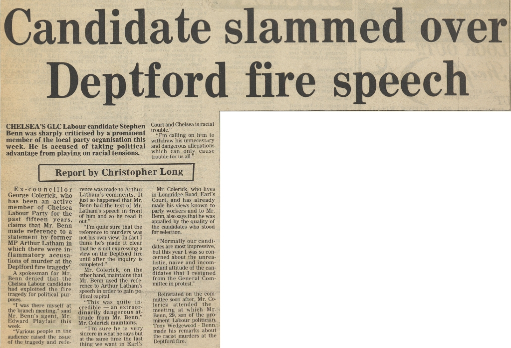 19810501 STEPHEN BENN CRITICISED CN.jpg